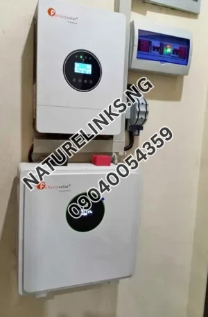 4kva 24v inverter 5kwh Lithium battery 24v Price in Nigeria Nature Solar Global Limited 🇳🇬