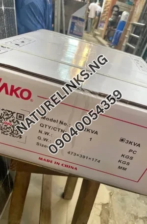 Sako inverter 3kva Price in Nigeria Nature Solar Global Limited 🇳🇬