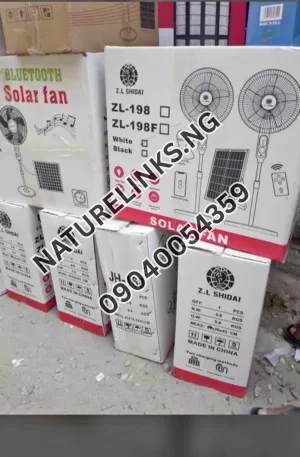 Z.L Shidai Solar fan  Price in Nigeria Nature Solar Global Limited