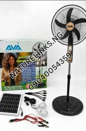 AVA 18″Solar fan Price in Nigeria Nature Solar Global Limited
