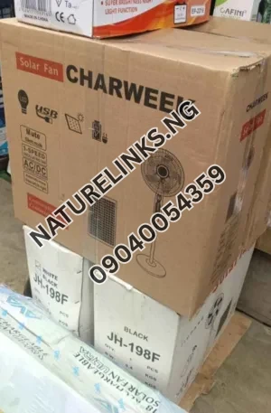 CHARWEEK Solar fan Price in Nigeria Nature Solar Global Limited