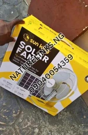 Sun king Solar fan and panel Price in Nigeria Nature Solar Global Limited