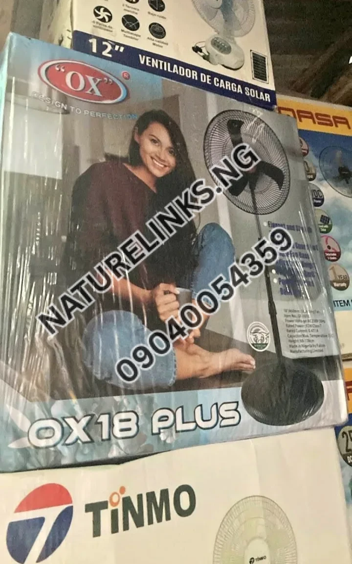 OX Standing fan and solar fan Price in Nigeria OX Standing fan and solar fan Price in Nigeria Nature Solar Global Limited