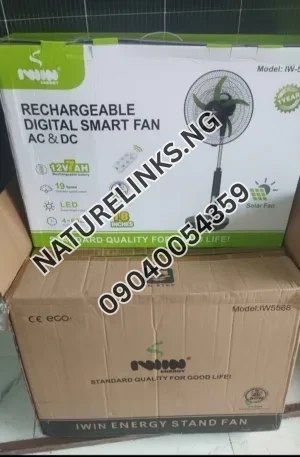 18INCH Solar fan Price in Nigeria Nature Solar Global Limited