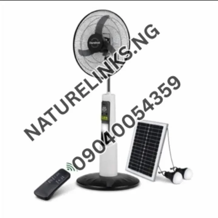 Duravolt18 inches Rechargeable Solar fan Price in Nigeria 2 Duravolt18 inches Rechargeable Solar fan Price in Nigeria Nature Solar Global Limited 2