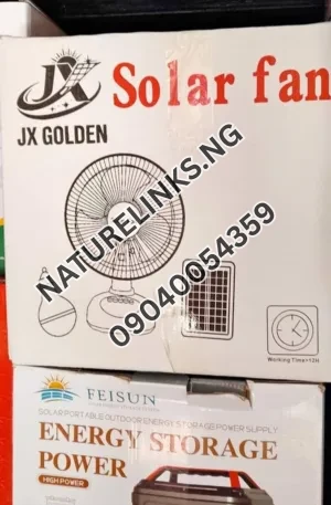 JX GOLDEN Table+solar+fan Price in Nigeria Nature Solar Global Limited