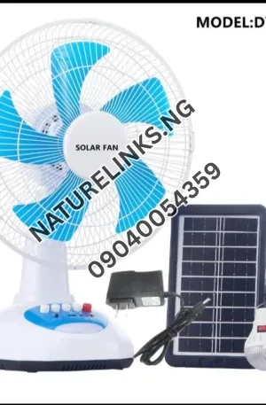 Solar Rechargeable Fans Price in Nigeria Nature Solar Global Limited