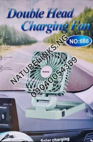 Single head fan with solar Price in Nigeria Nature Solar Global Limited