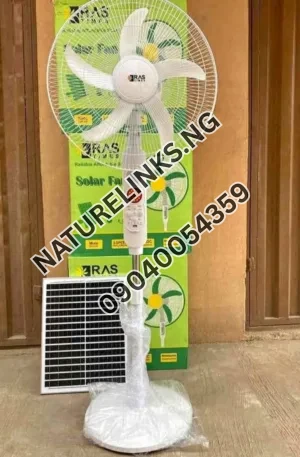 Ras time 18inchs solar standing fan Price in Nigeria Nature Solar Global Limited