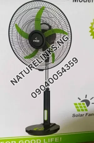 Iwin 18inches solar rechargeable fan Price in Nigeria Nature Solar Global Limited