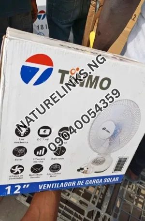 Tinwo Solar table fan Price in Nigeria Nature Solar Global Limited