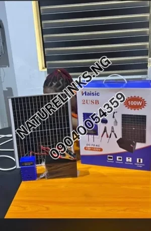 Haisic mini solar kit. Price in Nigeria Nature Solar Global Limited