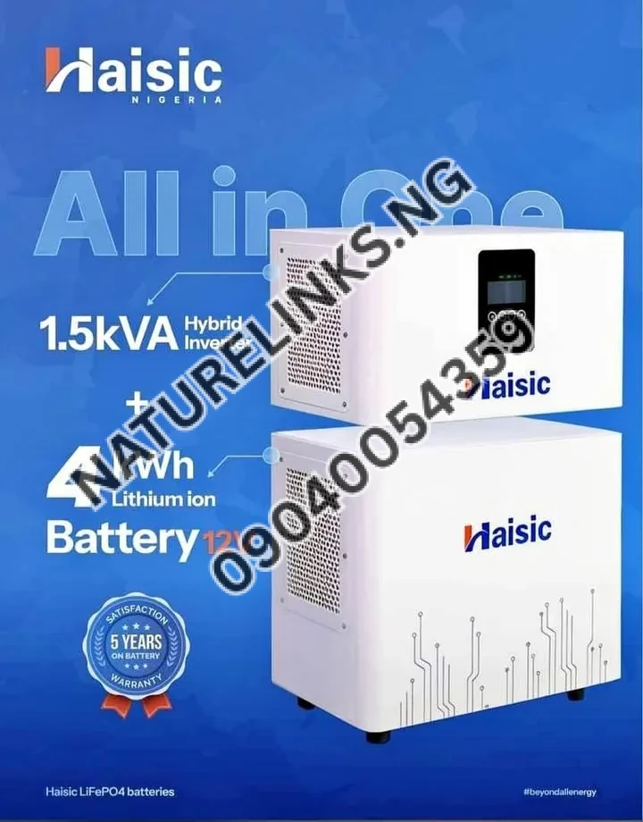 Haisic 4kwh All in one solar generator Price in Nigeria 3 Haisic 4kwh All in one solar generator Price in Nigeria Nature Solar Global Limited 3