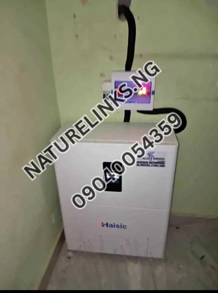 Haisic All-in-one hybrid inverter system with 1.5kva with 4kwh lithium battery. Price in Nigeria 4 Haisic All-in-one hybrid inverter system with 1.5kva with 4kwh lithium battery. Price in Nigeria Nature Solar Global Limited 4