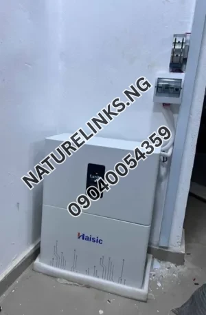 Haisic All-in-one hybrid inverter system with 1.5kva with 4kwh lithium battery. Price in Nigeria Nature Solar Global Limited