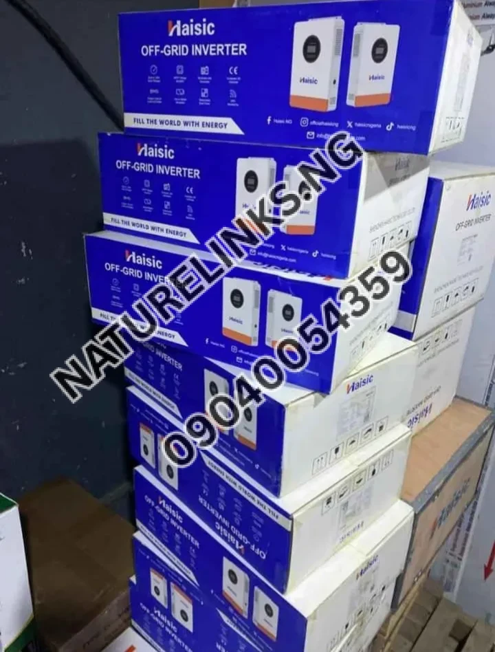 Haisic 1.5kva 12v hybrid solar inverter Price in Nigeria 2 Haisic 1.5kva 12v hybrid solar inverter Price in Nigeria Nature Solar Global Limited 2