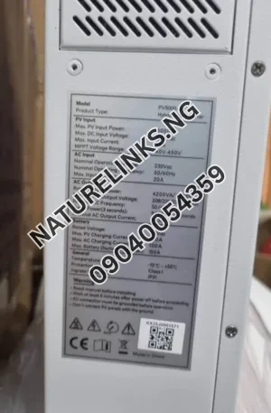 HAISIC 4.2kva 24V Hybrid Solar Inverter Price in Nigeria Nature Solar Global Limited