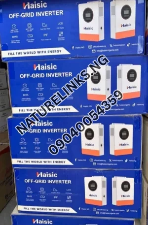 6kva haisic hybrid solar inverter Price in Nigeria Nature Solar Global Limited