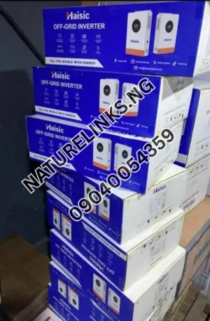 Haisic 1.5kva 12v hybrid solar inverter Price in Nigeria Nature Solar Global Limited