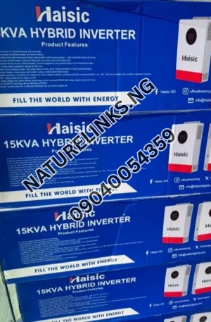 HAISIC 15KVA HYBRID SOLAR INVERTER Price in Nigeria Nature Solar Global Limited