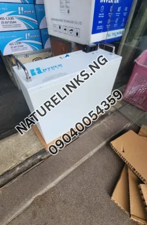 Hyper power Lithium battery Price in Nigeria Nature Solar Global Limited