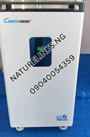 Cworth energy Lithium battery Price in Nigeria Nature Solar Global Limited