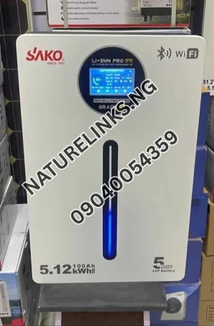 Sako 5kwh 48v lithium battery Price in Nigeria Nature Solar Global Limited
