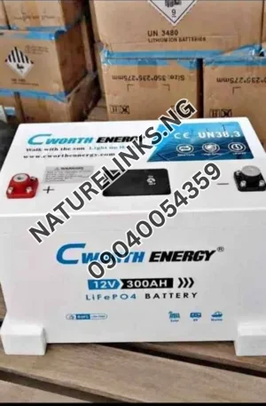 Cworth energy lithium ion battery 300ah 12v Price in Nigeria 2 Cworth energy lithium ion battery 300ah 12v Price in Nigeria Nature Solar Global Limited 2