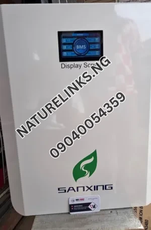 Sanxing 5kwh lithium battery Price in Nigeria Nature Solar Global Limited