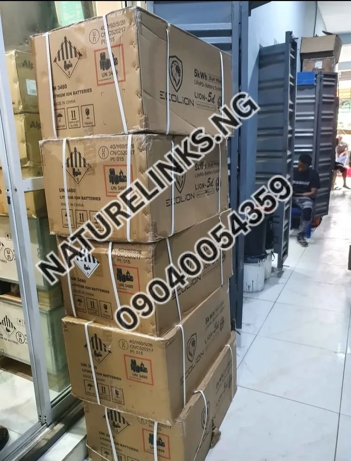 Ecolion lithium ion battery 5kwh 24v Price in Nigeria 3 Ecolion lithium ion battery 5kwh 24v Price in Nigeria Nature Solar Global Limited 3