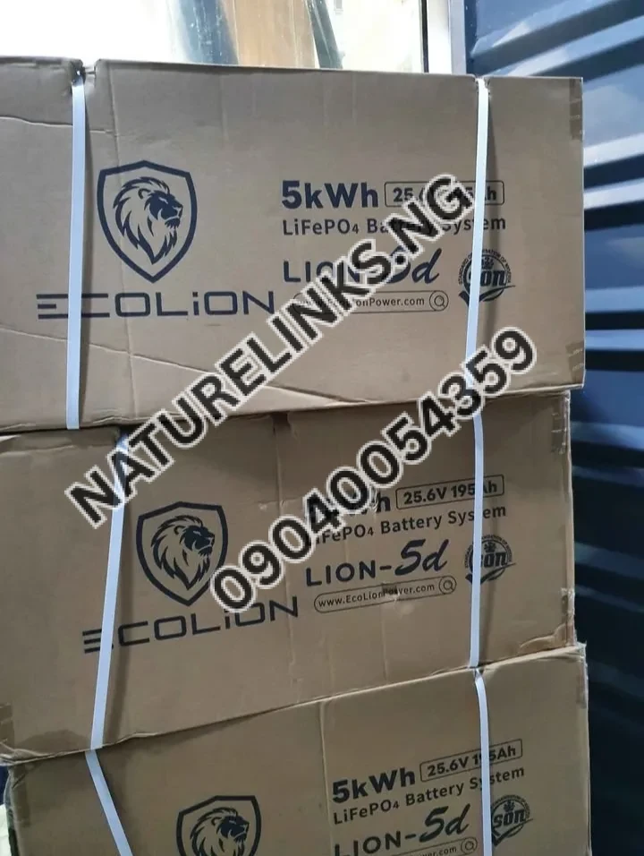 Ecolion lithium ion battery 5kwh 24v Price in Nigeria 2 Ecolion lithium ion battery 5kwh 24v Price in Nigeria Nature Solar Global Limited 2