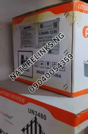 Felicity 2.5kwh 12v lithium ion battery Price in Nigeria Nature Solar Global Limited