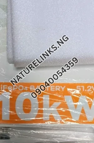 ECO LION LITHIUM BATTERY 10KW Price in Nigeria Nature Solar Global Limited