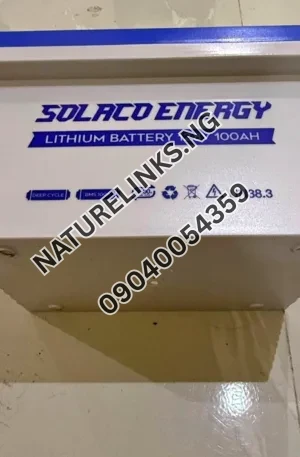 Solaco energy Lithium battery 100Ah 12.8v Price in Nigeria Nature Solar Global Limited 2