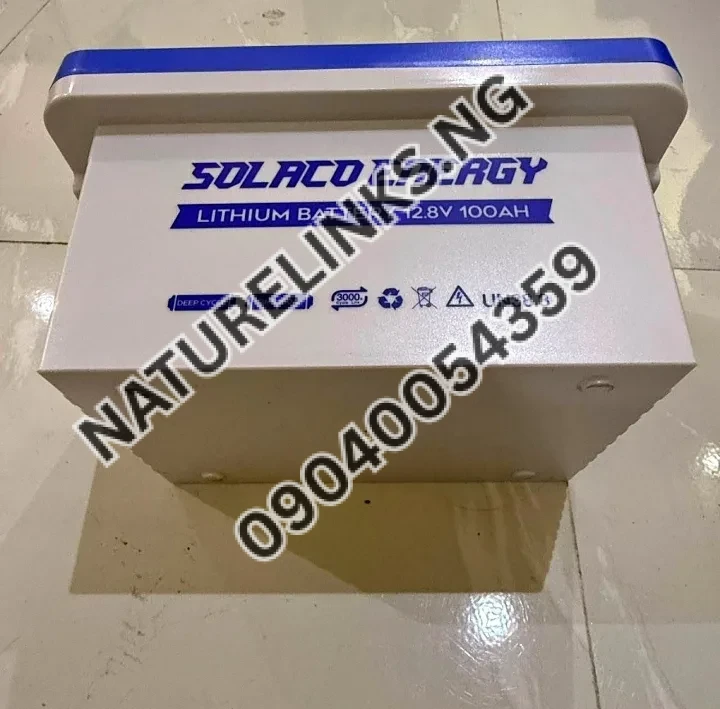 Solaco energy Lithium battery 100Ah 12.8v Price in Nigeria Solaco energy Lithium battery 100Ah 12.8v Price in Nigeria Nature Solar Global Limited