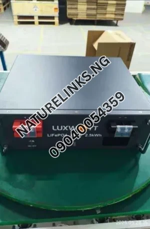 2.5kwh 24v Luxwott lithium battery Price in Nigeria Nature Solar Global Limited