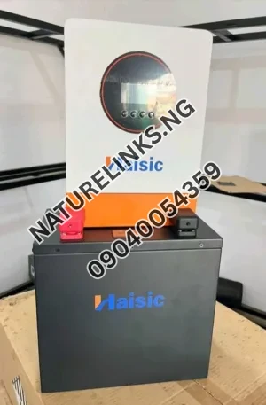 4kwh HAISIC lithium battery for unlimited backup Price in Nigeria Nature Solar Global Limited
