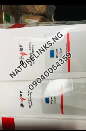 Ipower 5kwh 25.6v lithium ion battery Price in Nigeria Nature Solar Global Limited