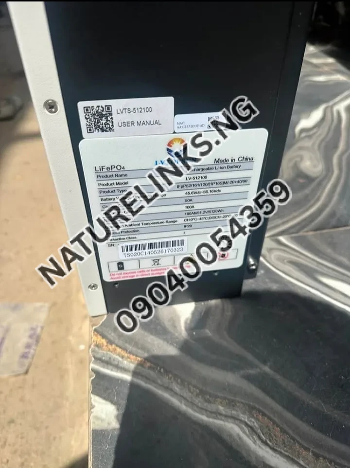 Lvtopsun Lithium ion battery Price in Nigeria 3 Lvtopsun Lithium ion battery Price in Nigeria Nature Solar Global Limited 3