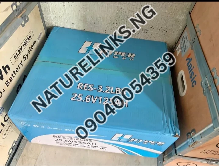 Hyper power 3.2kwh lithium battery 24v Price in Nigeria Hyper power 3.2kwh lithium battery 24v Price in Nigeria Nature Solar Global Limited