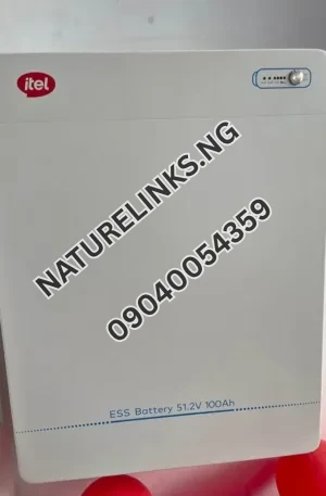 Itel 5kwh 51.2v 100ah  solar lithium battery Price in Nigeria Nature Solar Global Limited
