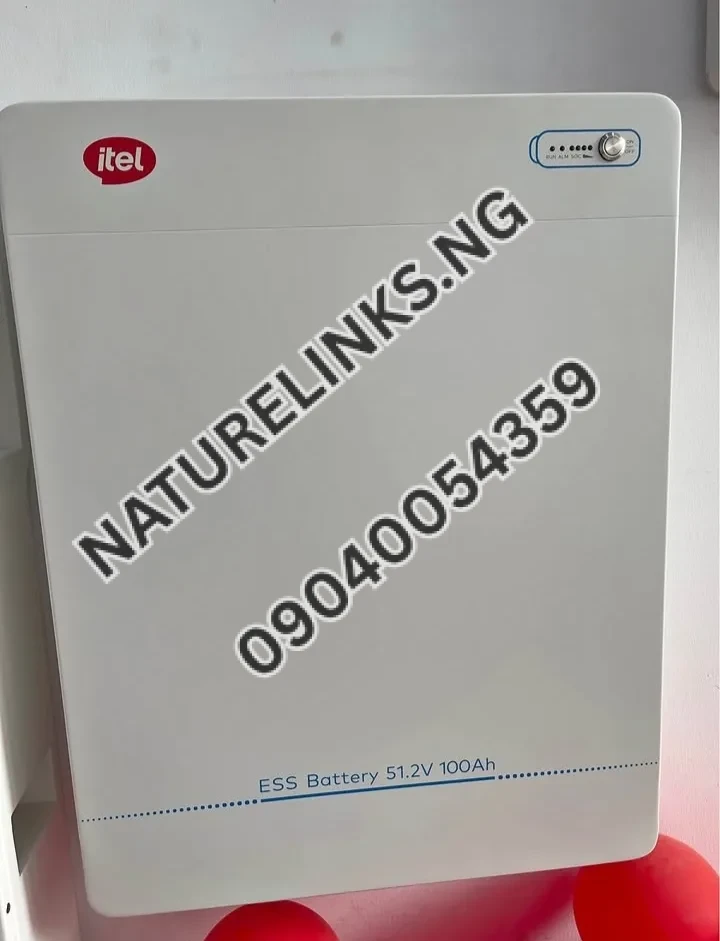 Itel 5kwh 51.2v 100ah solar lithium battery Price in Nigeria Itel 5kwh 51.2v 100ah solar lithium battery Price in Nigeria Nature Solar Global Limited