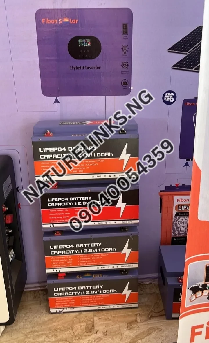 FIBON LITHIUM BATTERY Price in Nigeria 3 FIBON LITHIUM BATTERY Price in Nigeria Nature Solar Global Limited 3