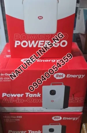 itel 500W Solar Inverter Power Tank 1000Wh Lithium Battery Price in Nigeria Nature Solar Global Limited