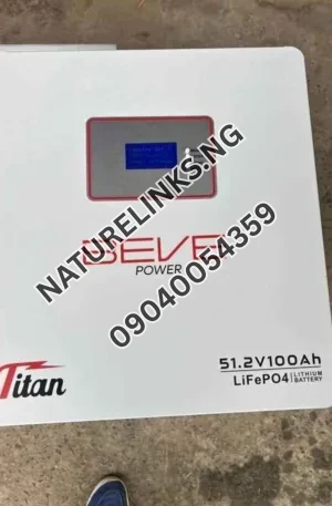 BEVE POWER 5.12KHW 51.2V 100AH LIFEPO4 LITHIUM ION BATTERY Price in Nigeria Nature Solar Global Limited