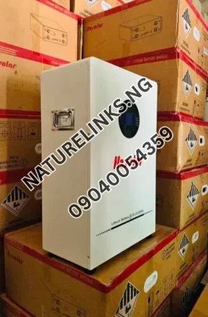 HZSOLAR LITHIUM ION BATTERY 10KWH 51.2V Price in Nigeria Nature Solar Global Limited