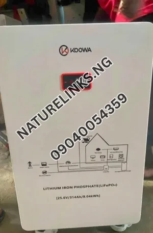 Koowa 8kwh 24v lithium battery Price in Nigeria 2 Koowa 8kwh 24v lithium battery Price in Nigeria Nature Solar Global Limited 2