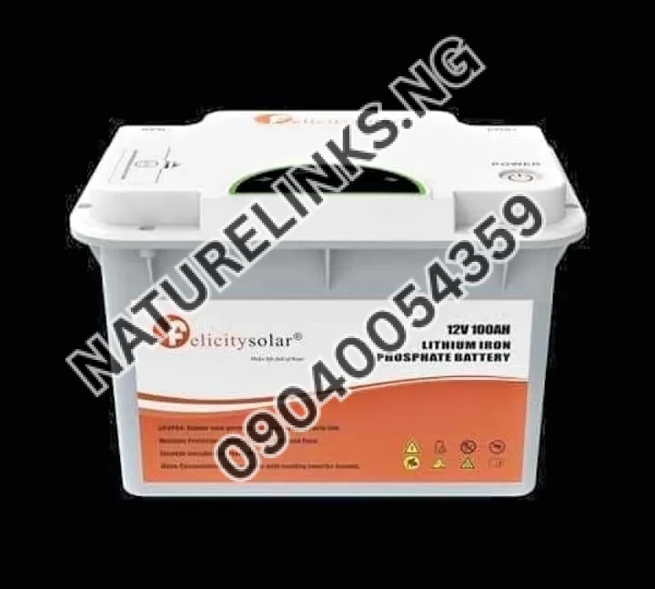 FELICITY SOLAR 2.5KHW 12V 100AH LITHIUM ION BATTERY Price in Nigeria FELICITY SOLAR 2.5KHW 12V 100AH LITHIUM ION BATTERY Price in Nigeria Nature Solar Global Limited
