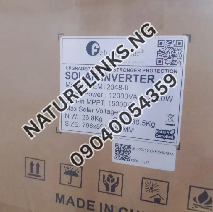 12kva+48v+ivem+Felicity+hybrid+inverter+ Price in Nigeria 3 12kva+48v+ivem+Felicity+hybrid+inverter+ Price in Nigeria Nature Solar Global Limited 3