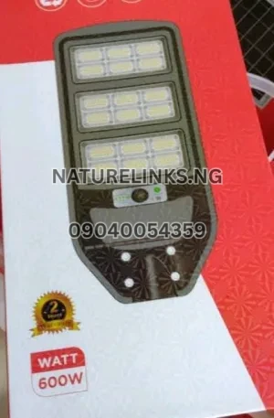 600W Sukhig Solar Street Light Price in Nigeria Nature Solar Global Limited 🇳🇬